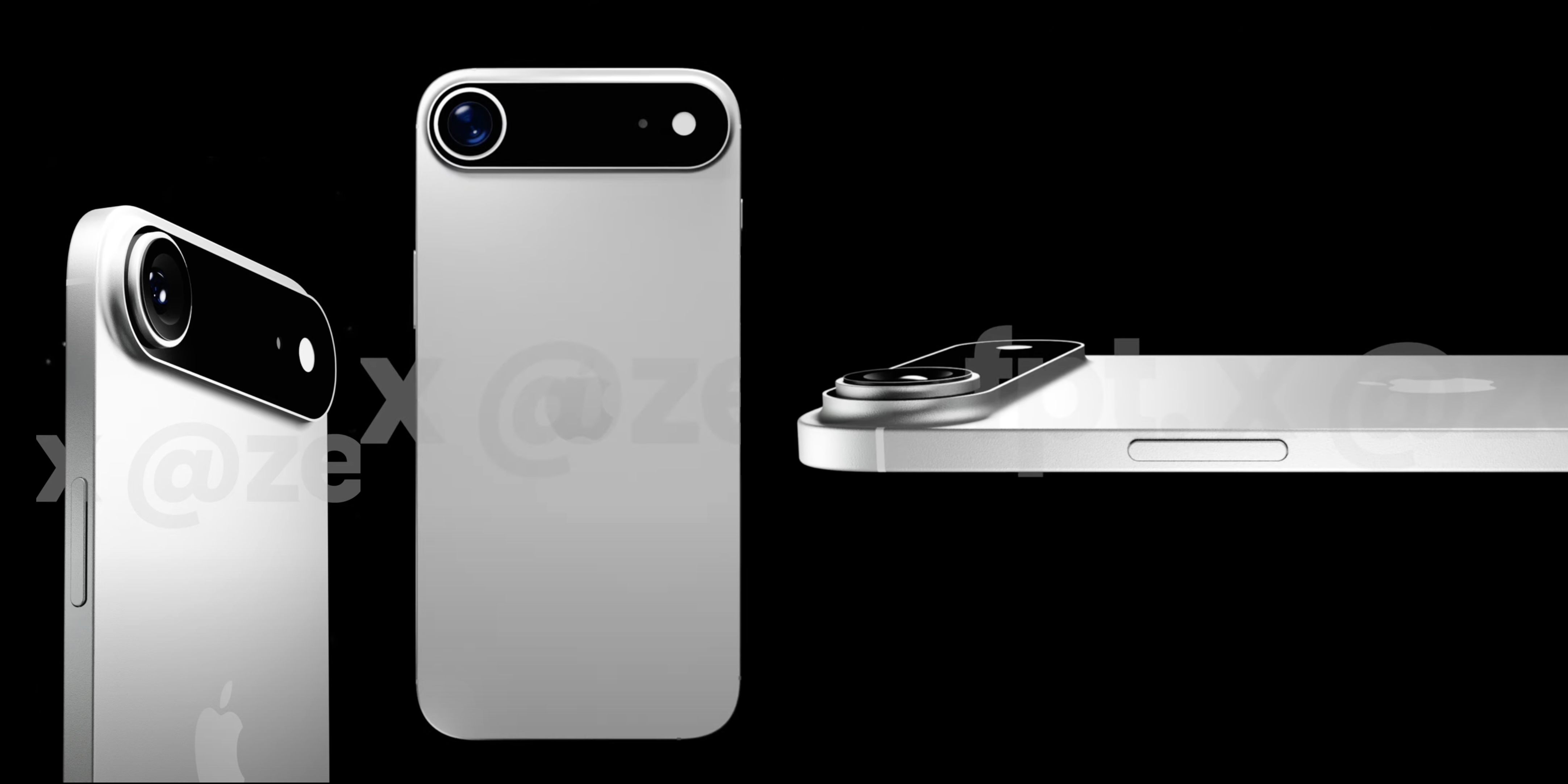 iPhone 17 : rumeurs sur un nouveau design de la caméra et des pouvoirs pour Siri 2 iPhone 17 Air camera bar
