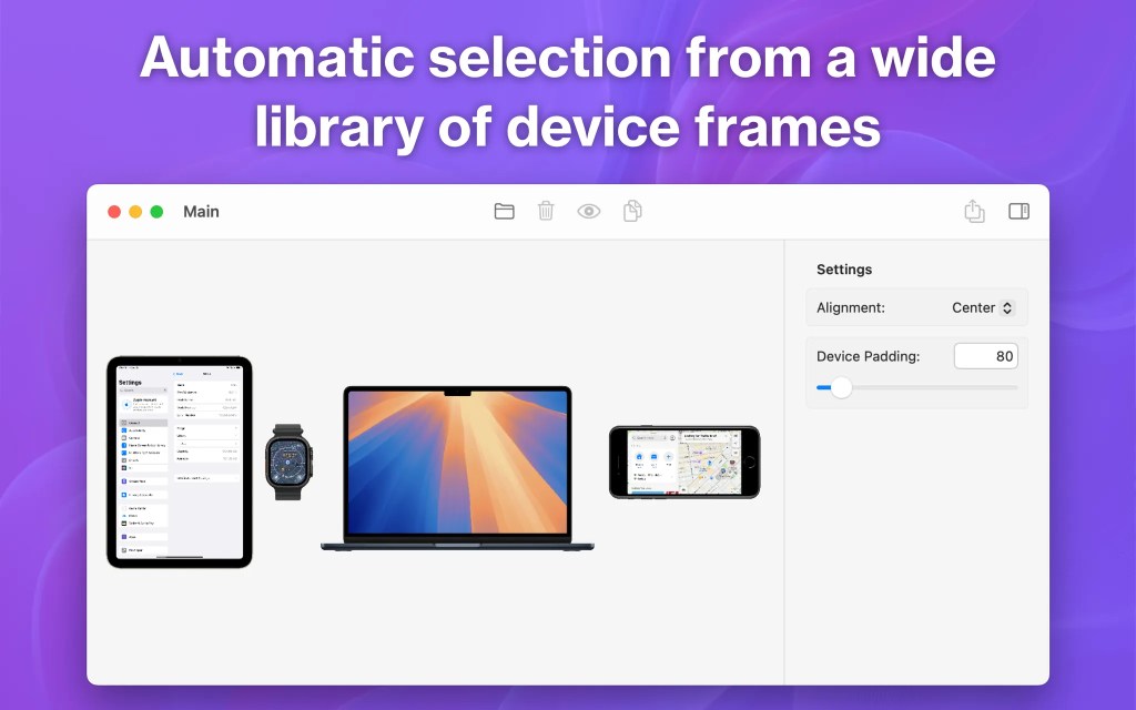 ‘Framous’ pour Mac : la meilleure façon de mettre en valeur vos captures d’écran 2 Framous screenshot