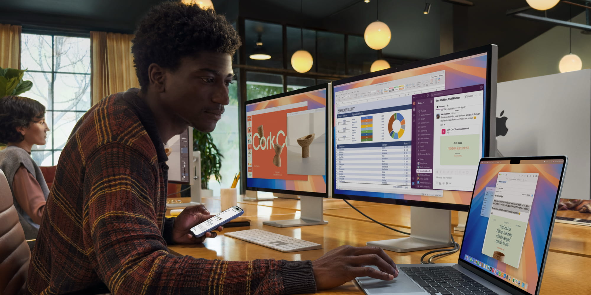 Écran du MacBook Air M4