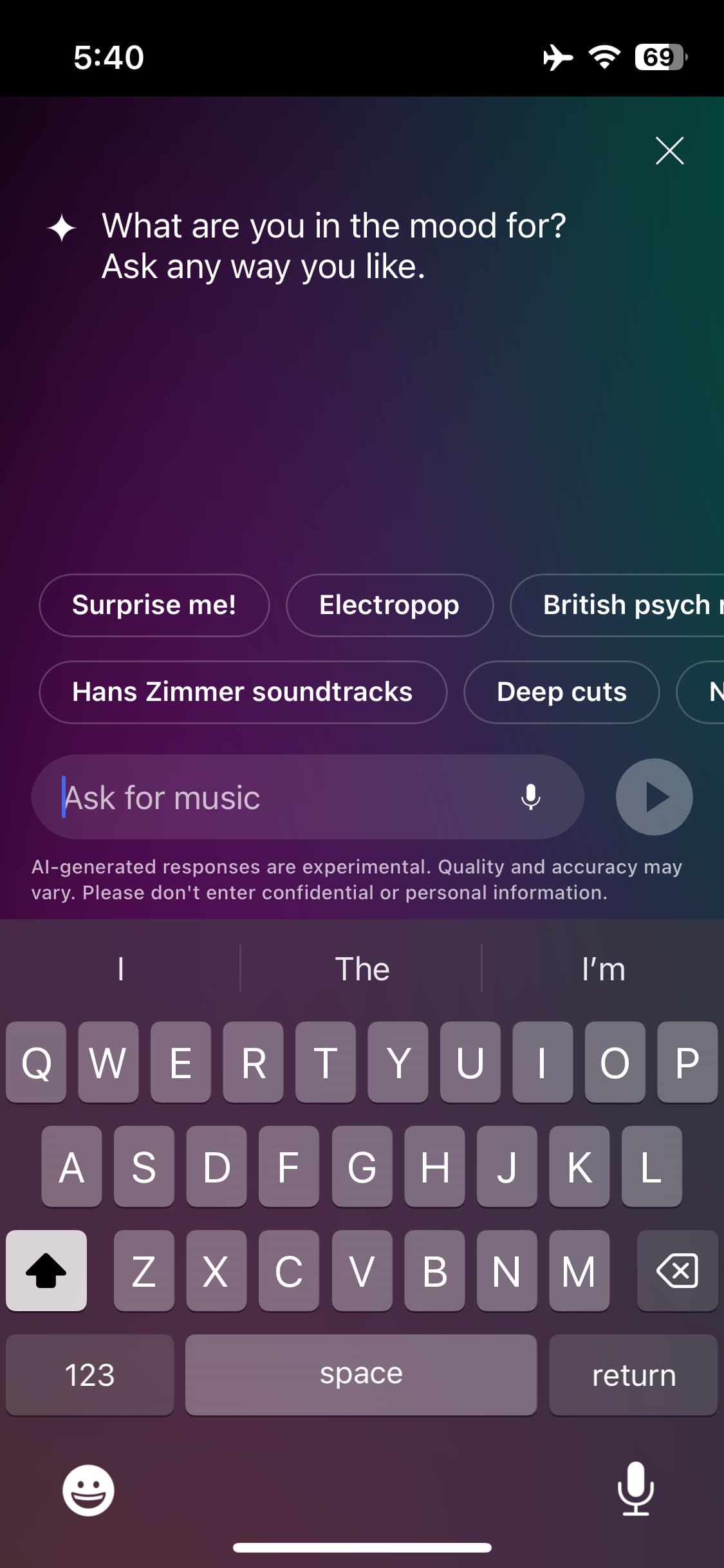 YouTube Music AI radio