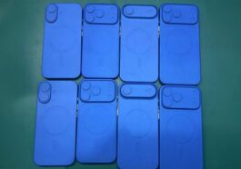Latest iPhone 17 dummy units seemingly indicate the metal and glass sections