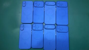 Latest iPhone 17 dummy units seemingly indicate the metal and glass sections