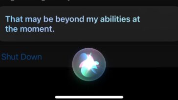 Nothing is rotten in the state of Cupertino — Siri