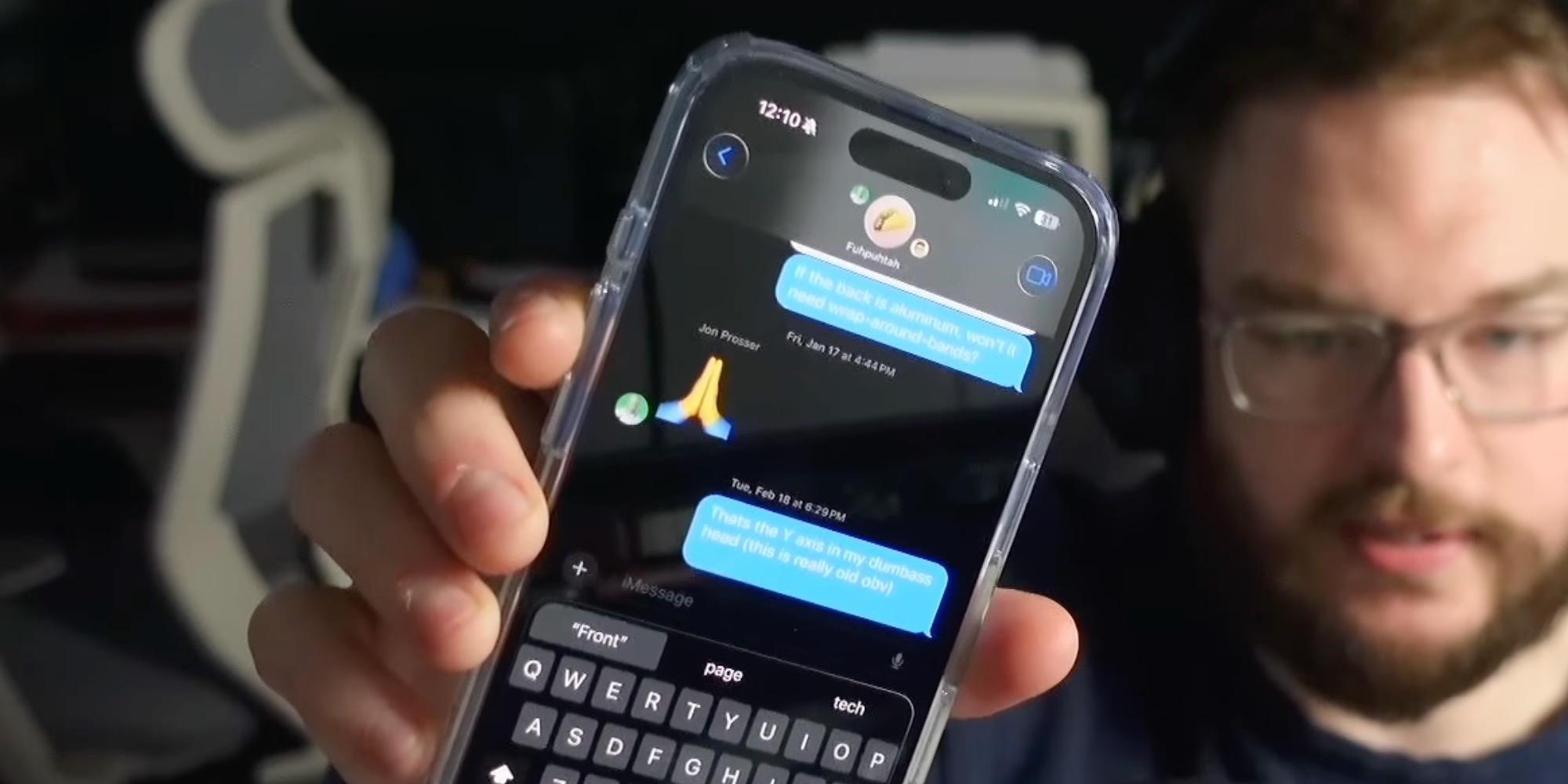 Capture d'écran présumée d'iOS 19 : aperçu de la nouvelle interface utilisateur 2 Capture d'écran présumée de l'interface d'iOS 19