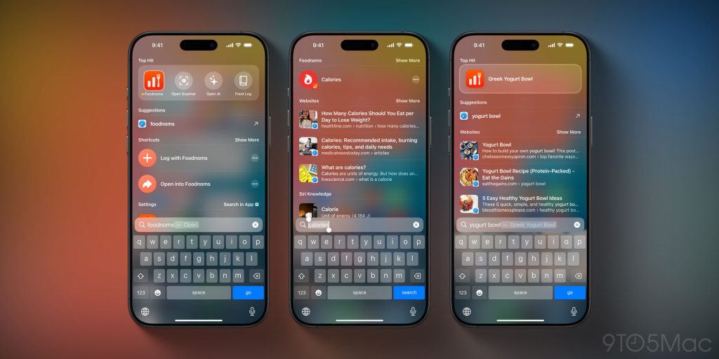 L'application Foodnoms de suivi nutritionnel intègre de puissants raccourcis dans sa mise à jour 2 Lapplication Foodnoms de suivi nutritionnel integre de puissants raccourcis dans