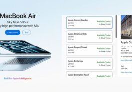 M4 MacBook Air available for immediate pickup as new Mac and iPad orders go live