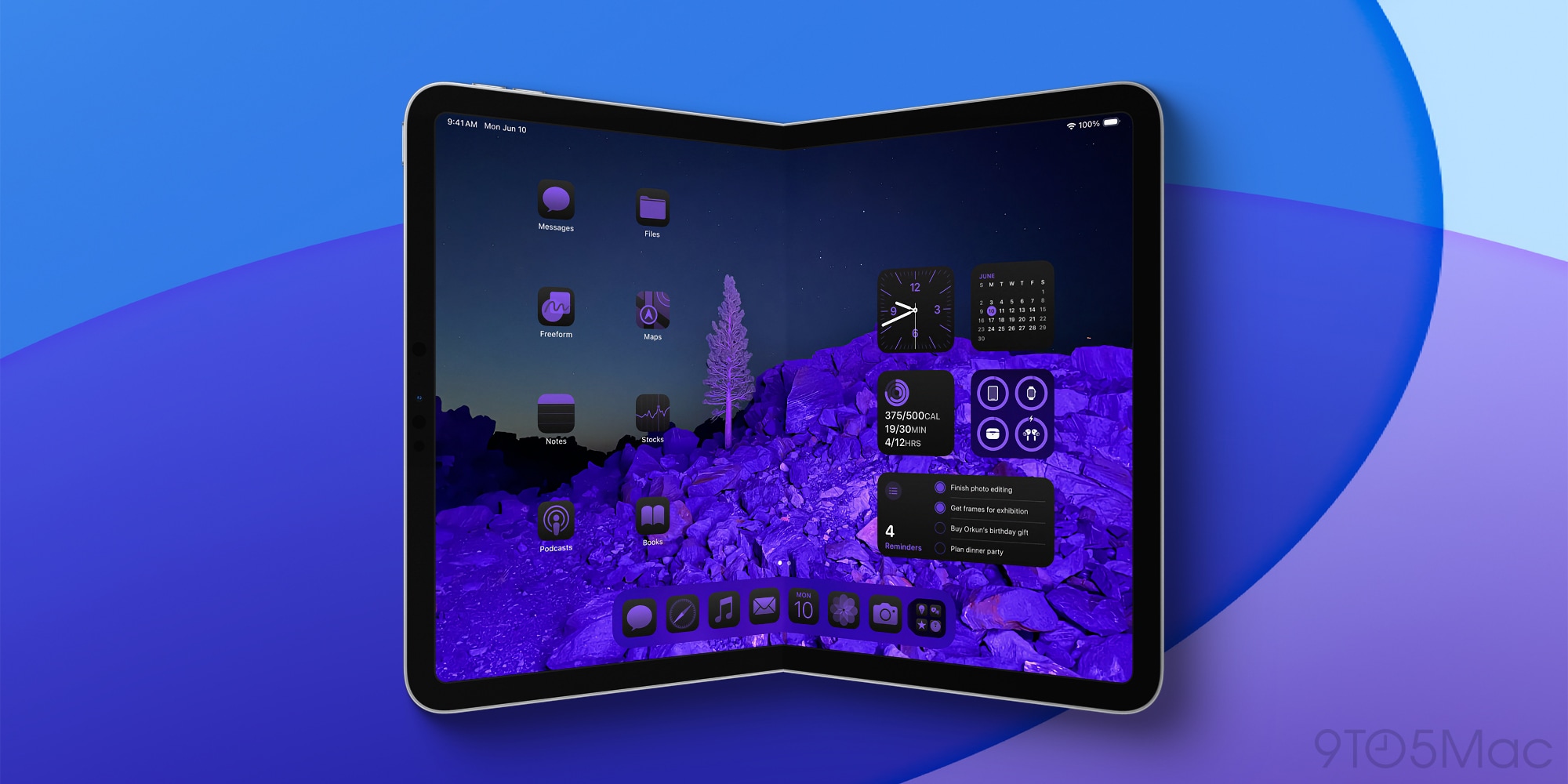 iPad pliable