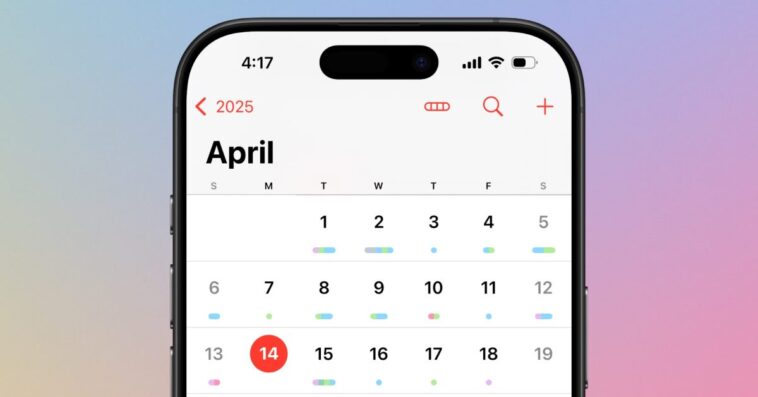 L'application Calendrier d'Apple dispose d'une fonctionnalité exclusive que j'adore utiliser 1 Apple’s Calendar app has an exclusive feature I use all the time