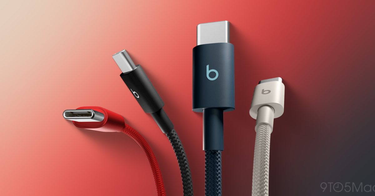 Apple’s Beats brand just announced its first-ever USB-C cables