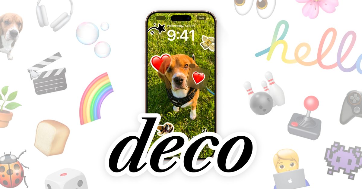‘Deco’ is a fun new app that lets you create custom wallpapers to your heart’s content
