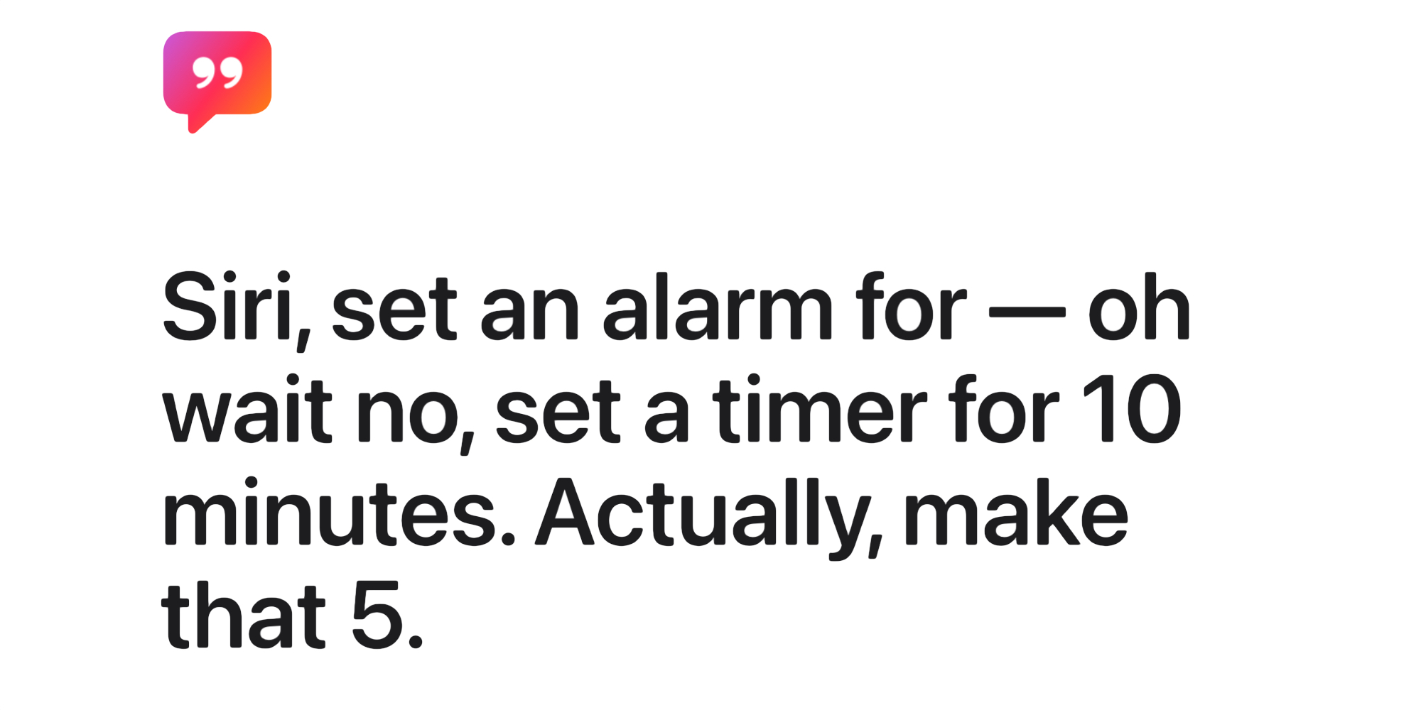 Améliorations de Siri