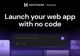 Hostinger Horizons lets you effortlessly turn ideas into web apps without coding [10% off]