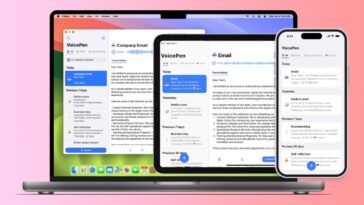 Indie App Spotlight: ‘VoicePen’ transcribes your meetings and lectures into text notes