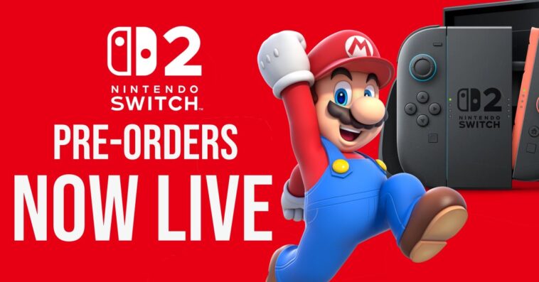 Précommandes de la Nintendo Switch 2 : lancement imminent 1 Nintendo Switch 2 pre-orders are set to go live any minute now