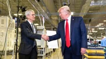 Trump thinks the US has the ‘resources’ needed to make iPhones