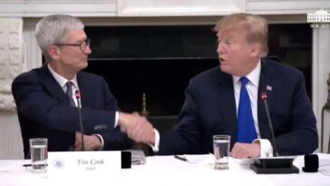 Trump touts how he ‘helped’ Tim Cook with US tariff pivots