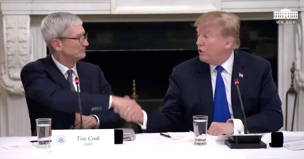 Trump touts how he ‘helped’ Tim Cook with US tariff pivots