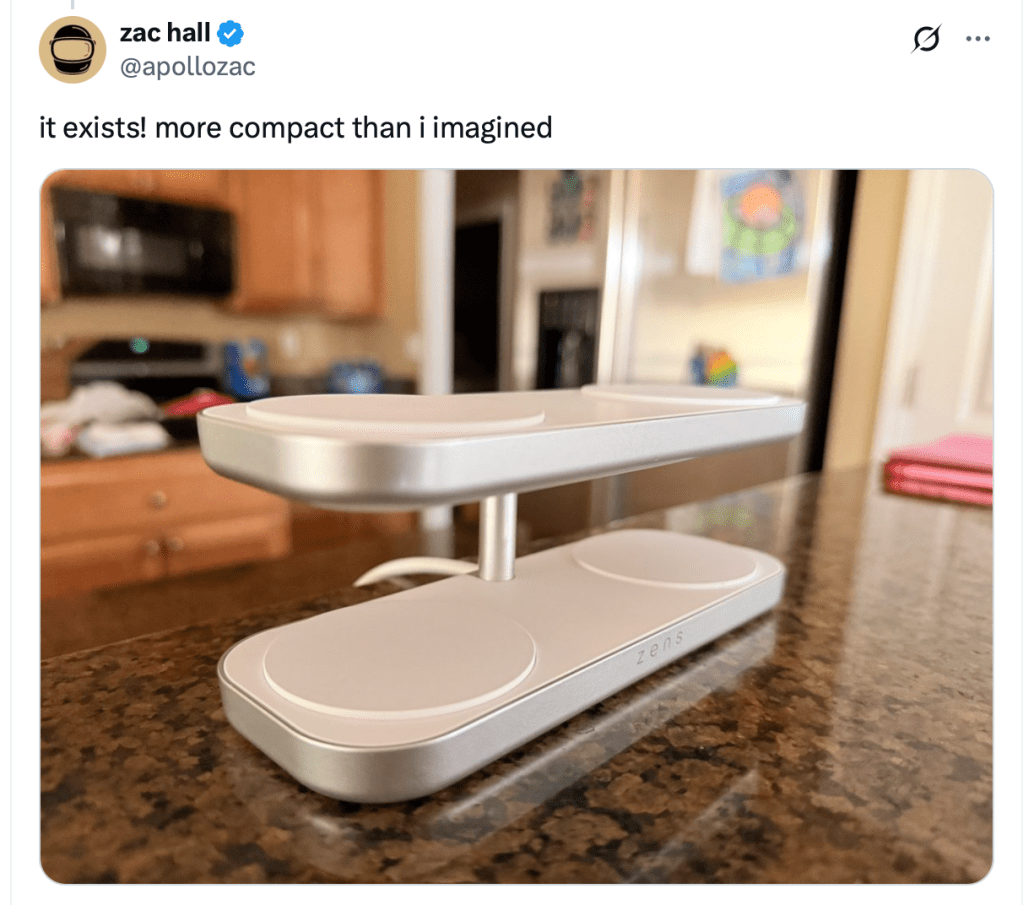 Zens Quattro Charger Pro : station de charge familiale avec un mode hors étiquette utile 2 Zens Quattro Charger Pro station de charge familiale avec