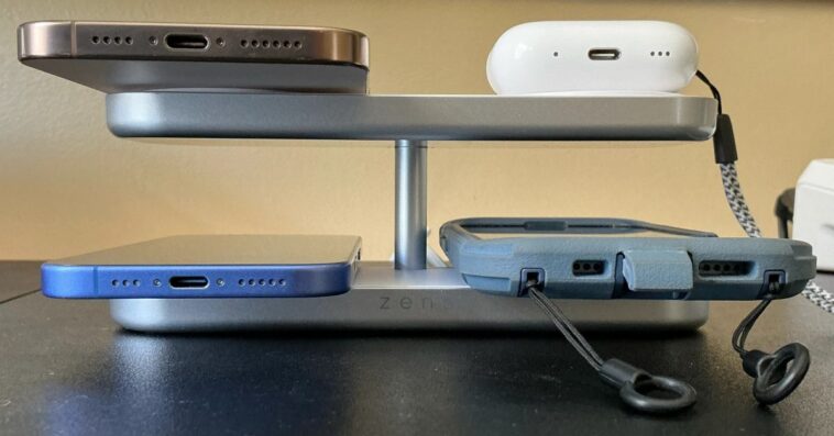 Zens Quattro Charger Pro : station de charge familiale avec un mode hors étiquette utile 1 Zens Quattro Charger Pro 4 wins as a family charging station with a useful off-label mode