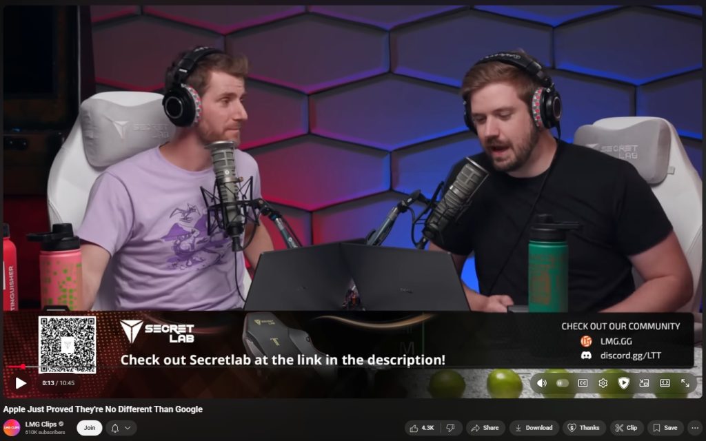 1752163224 695 YouTube devoile un lecteur video repense aux reflets de verre