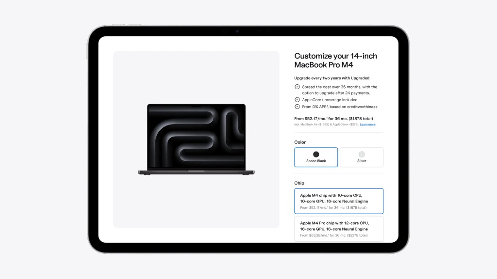 Personnalisation d'un MacBook