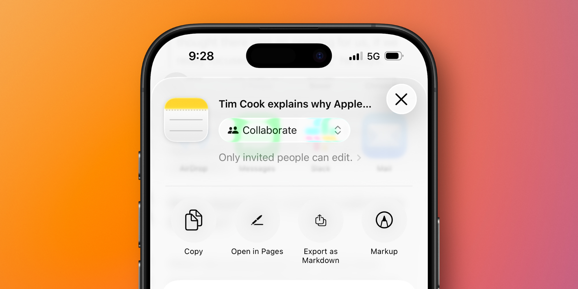 Tout ce qu'il faut savoir sur les nouveautés d'Apple Notes dans iOS 26 3 Exportation Markdown dans Apple Notes