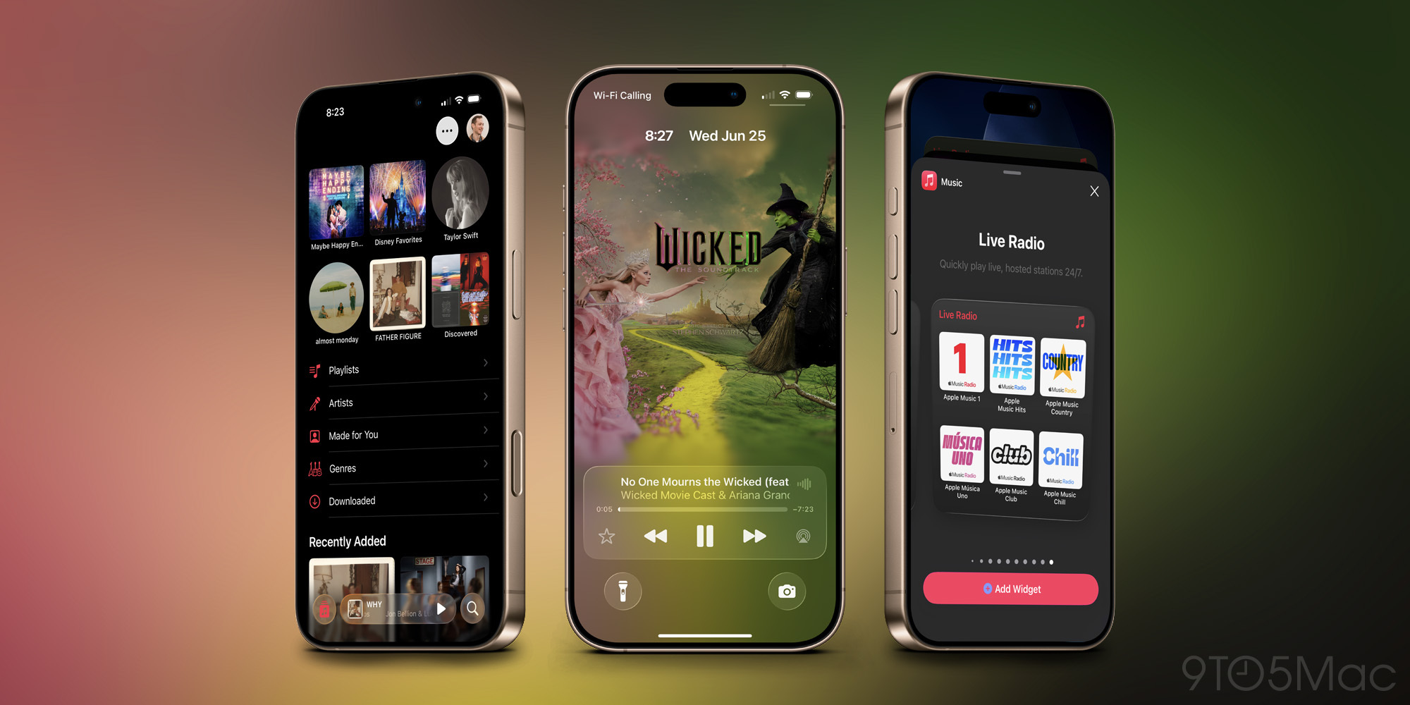 Mises à jour Apple Music