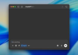 ChatGPT Agent now available on the Mac app