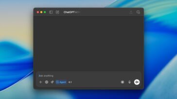 ChatGPT Agent now available on the Mac app