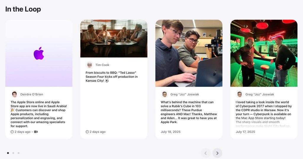 Apple résout son problème de fragmentation des réseaux sociaux avec 'In the Loop' 2 Apple resout son probleme de fragmentation des reseaux sociaux avec.webp