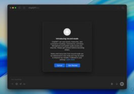 ChatGPT for Mac rolls out Record Mode for Plus subscribers