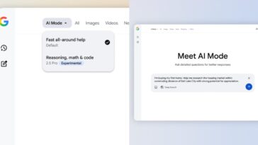 Google AI Mode adds 2.5 Pro & Deep Search for subscribers, agentic AI calling for all
