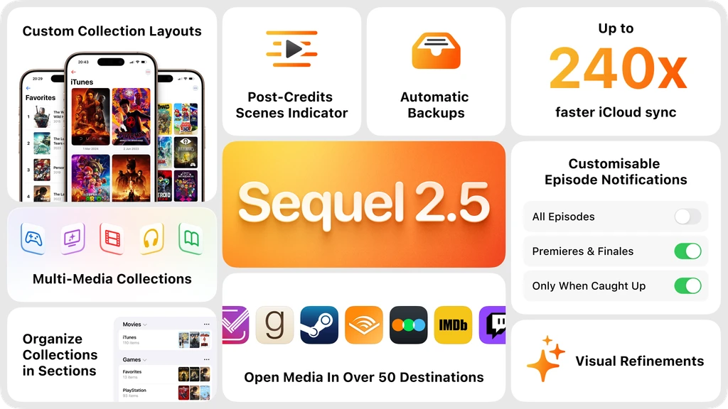 Indie App : ‘Sequel’ pour suivre vos films et séries préférés 2 Indie App ‘Sequel pour suivre vos films et series.webp