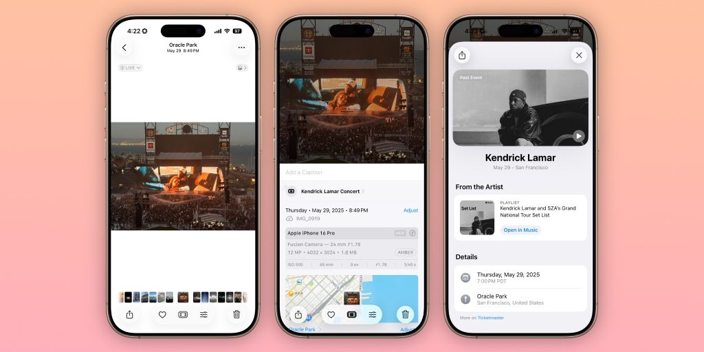 L'application Photos d'iOS 16 : une nouvelle fonctionnalité utile pour vos événements 2 Lapplication Photos diOS 16 une nouvelle fonctionnalite utile pour