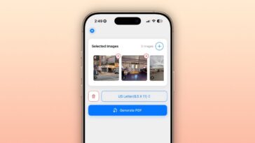 Indie App Spotlight: ‘Pics2PDF’ turns your best photos into a quick document, and more