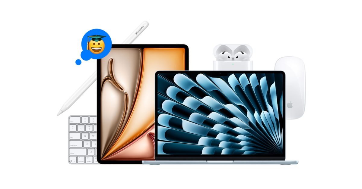 Apple’s ‘Back to School’ promo goes live in Europe, with free AirPods and more