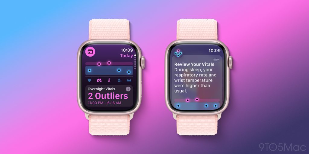 iOS 26 : des indices révèlent une future fonctionnalité de score de sommeil pour l'Apple Watch 2 wachOS 11 Vitals app