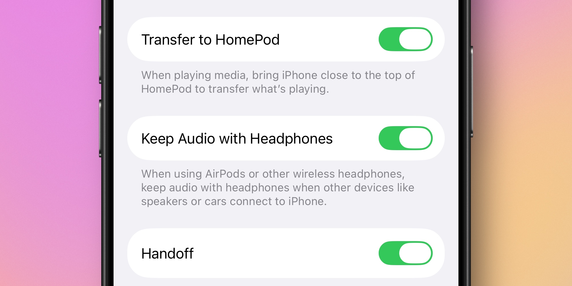 iOS 26 : les AirPods ne passeront plus automatiquement aux haut-parleurs 3 iOS 26 les AirPods ne passeront plus automatiquement