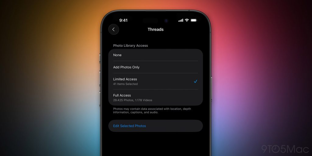 Limiter le partage de photos avec des applications comme Facebook et Instagram 3 1754007950 883 Limiter le partage de photos avec des applications comme Facebook