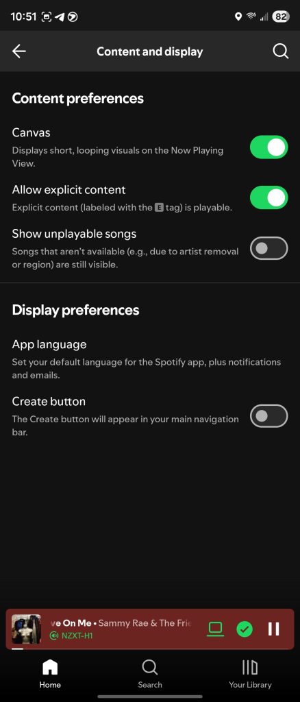 1754064026 820 Mise a jour Spotify desactivez le bouton Creer voici