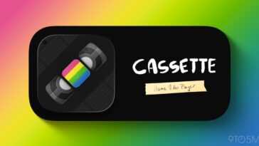 Cassette brings VHS nostalgia to your iPhone’s camera roll
