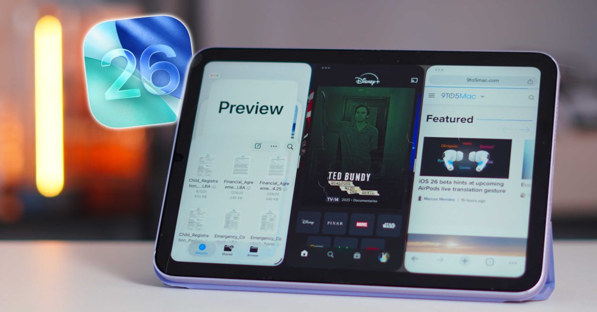What iPad mini & iPadOS 26 can teach us about the future of iOS