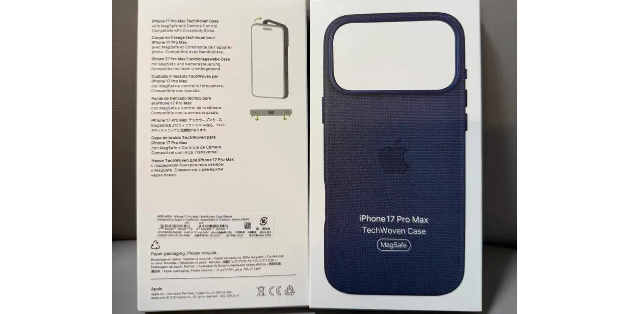 iPhone 17 Pro Max : nouvelle fonctionnalité exclusive, Apple Watch Series 12 et plus 4 Coques TechWoven pour l'iPhone 17