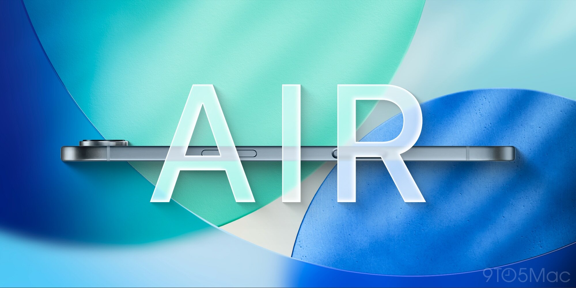 Rendu du nouvel iPhone Air