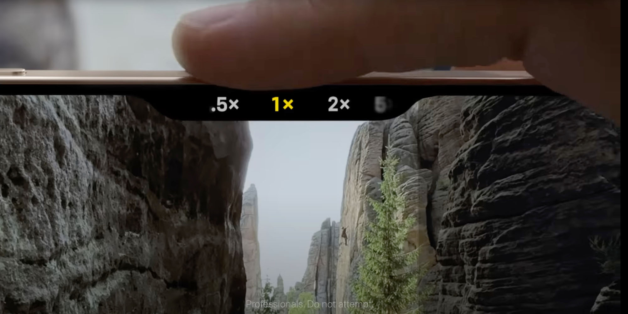 Contrôle de la caméra de l'iPhone 16