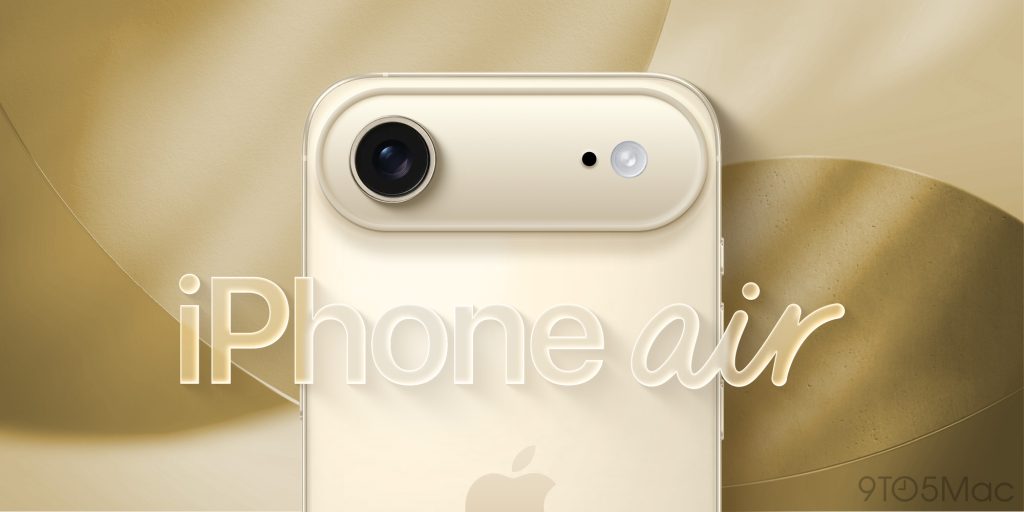 Apple excelle avec sa nouvelle technologie, une bonne nouvelle pour l'iPhone 17 Air 2 iPhone Air concept yellow