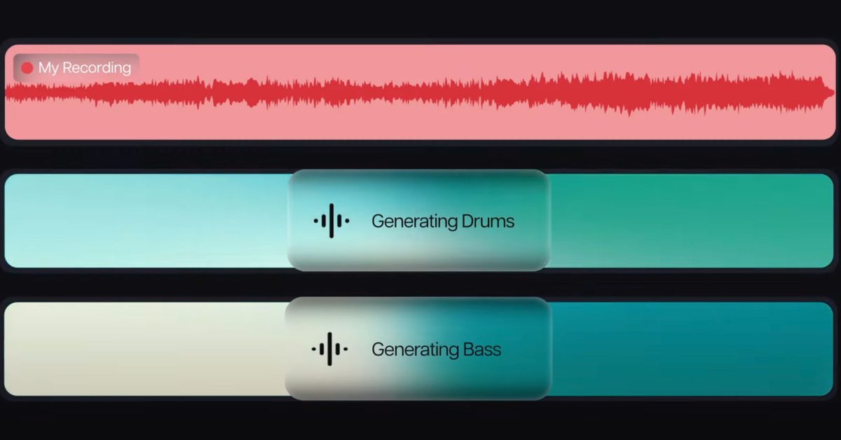 Moises app can now generate AI bandmates based on a single instrument recording