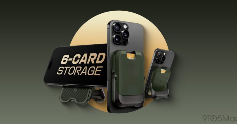 MagSafe : Ce portefeuille avec support, protection RFID et 6 emplacements pour cartes 1 MagSafe Monday: This MagSafe wallet has a kickstand, RFID protection, and holds 6 cards