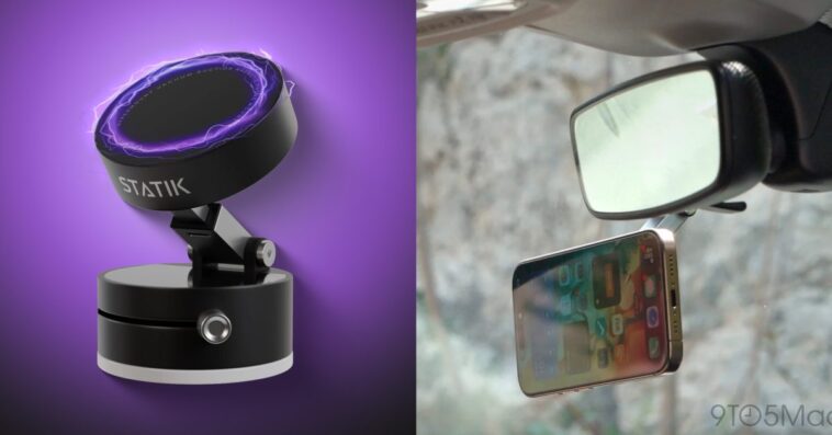 MagSafe : cherchez-vous un support voiture simple qui garde vos aérateurs dégagés ? 1 MagSafe Monday: Want a no‑nonsense car mount that keeps your air vents clear?