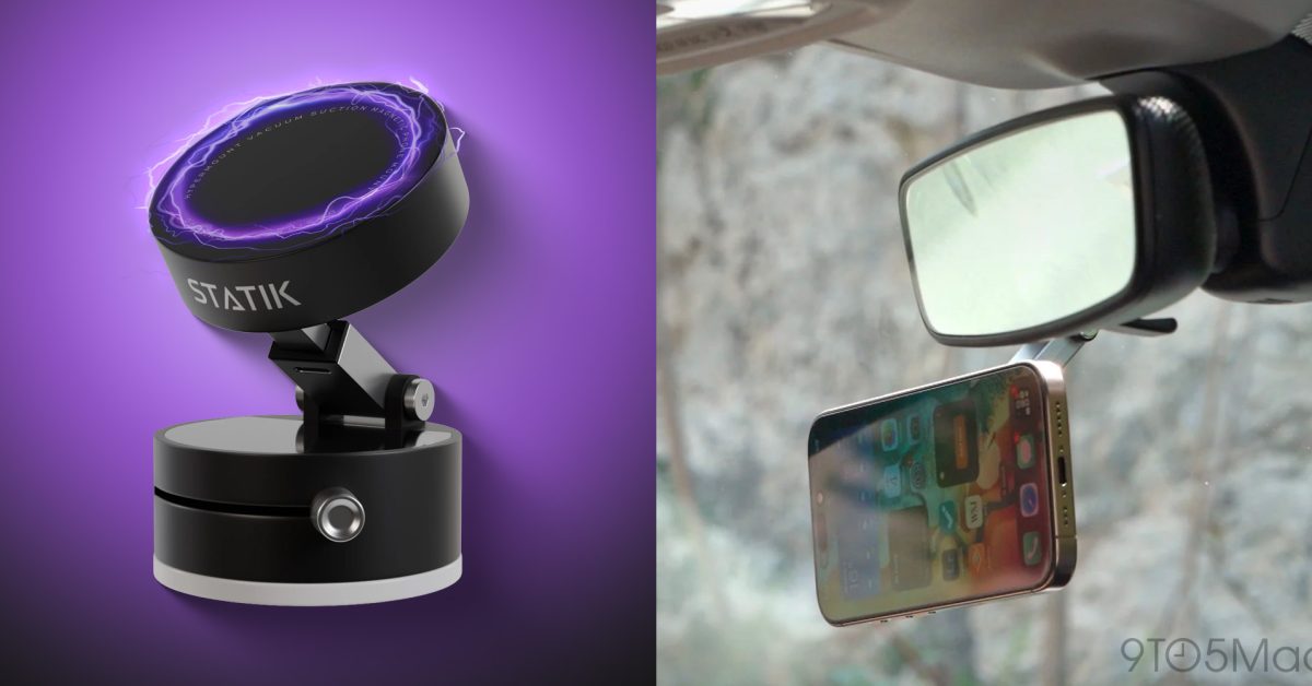 MagSafe Monday: Want a no‑nonsense car mount that keeps your air vents clear?